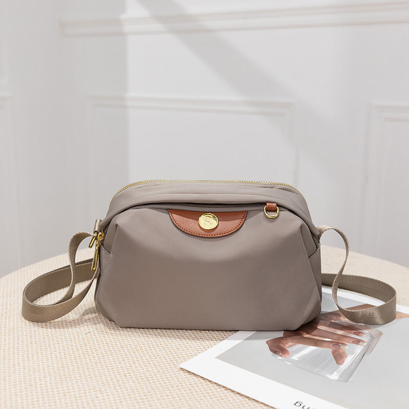 Canvas Fashion Woman's Single Summer Mobile Crossbody Bags