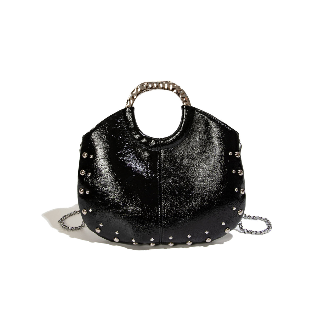 Female Hot Style Rivet Commuter Retro Fashion Punk Women's Handbag