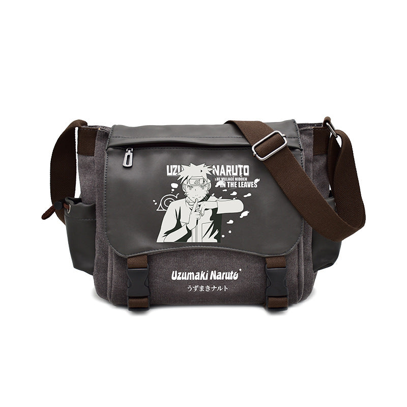 One Piece Human Ghost Blade Totoro Men's Shoulder Bags