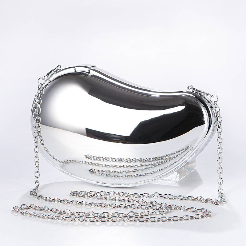 Mango Acrylic Mirror Plating Trendy Beach Evening Bags