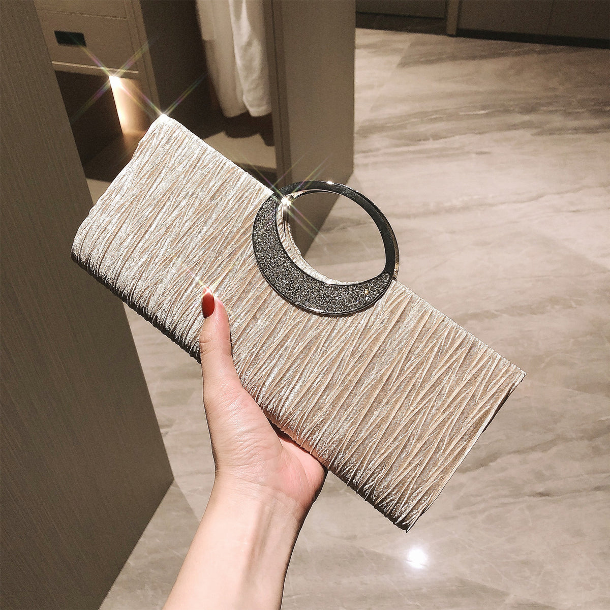 Light Luxury Dinner All Match Dress Clutch Women's Handbag