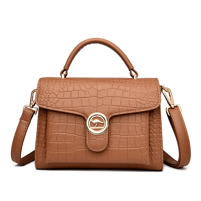 Women's Creative Slouchy Fashion Crocodile Pattern Shoulder Bags