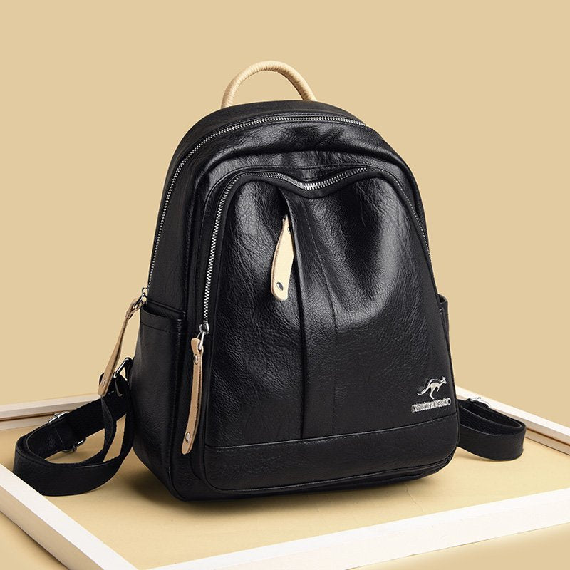 Women's Innovative Leather Korean Fashion Soft Bags