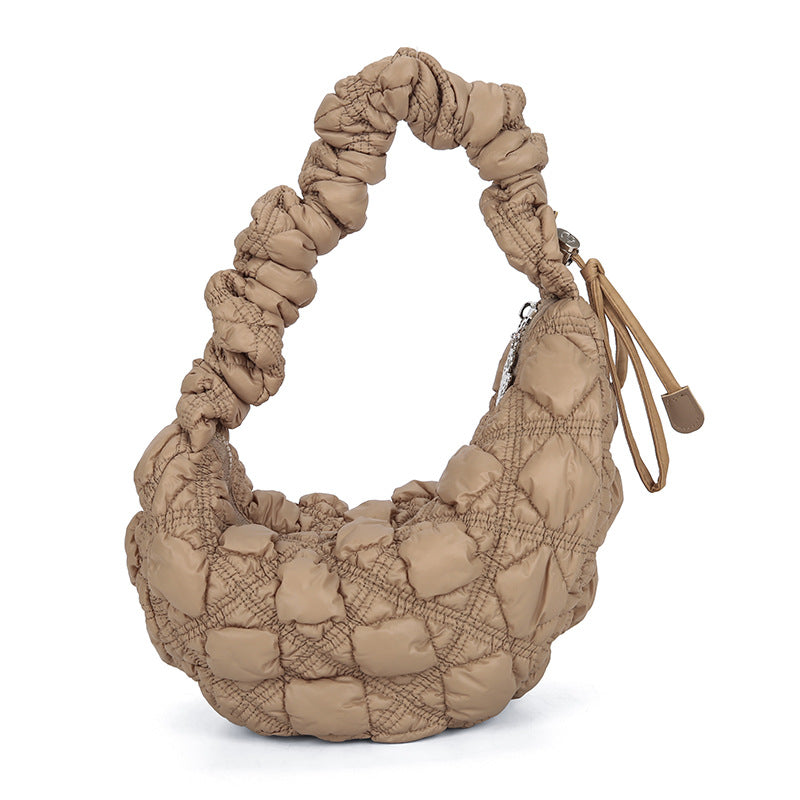 Pleated Cloud Bubble Underarm Lightweight Dumpling Women's Shoulder Bag