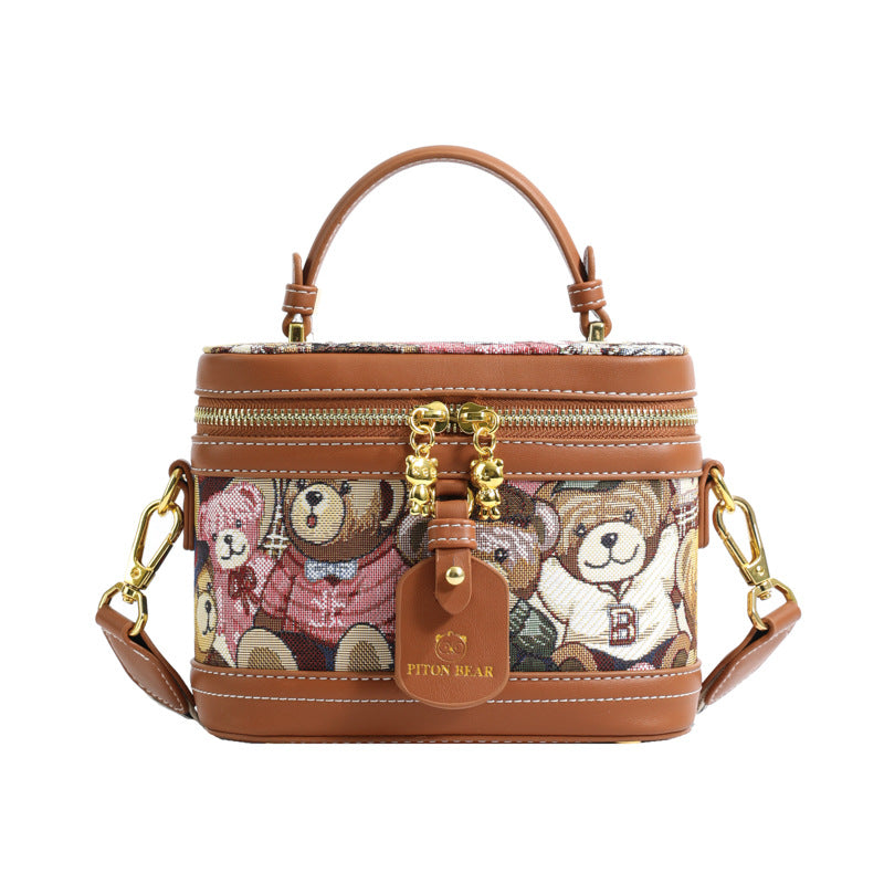 Women's Source Cute Bear Portable Box Bags