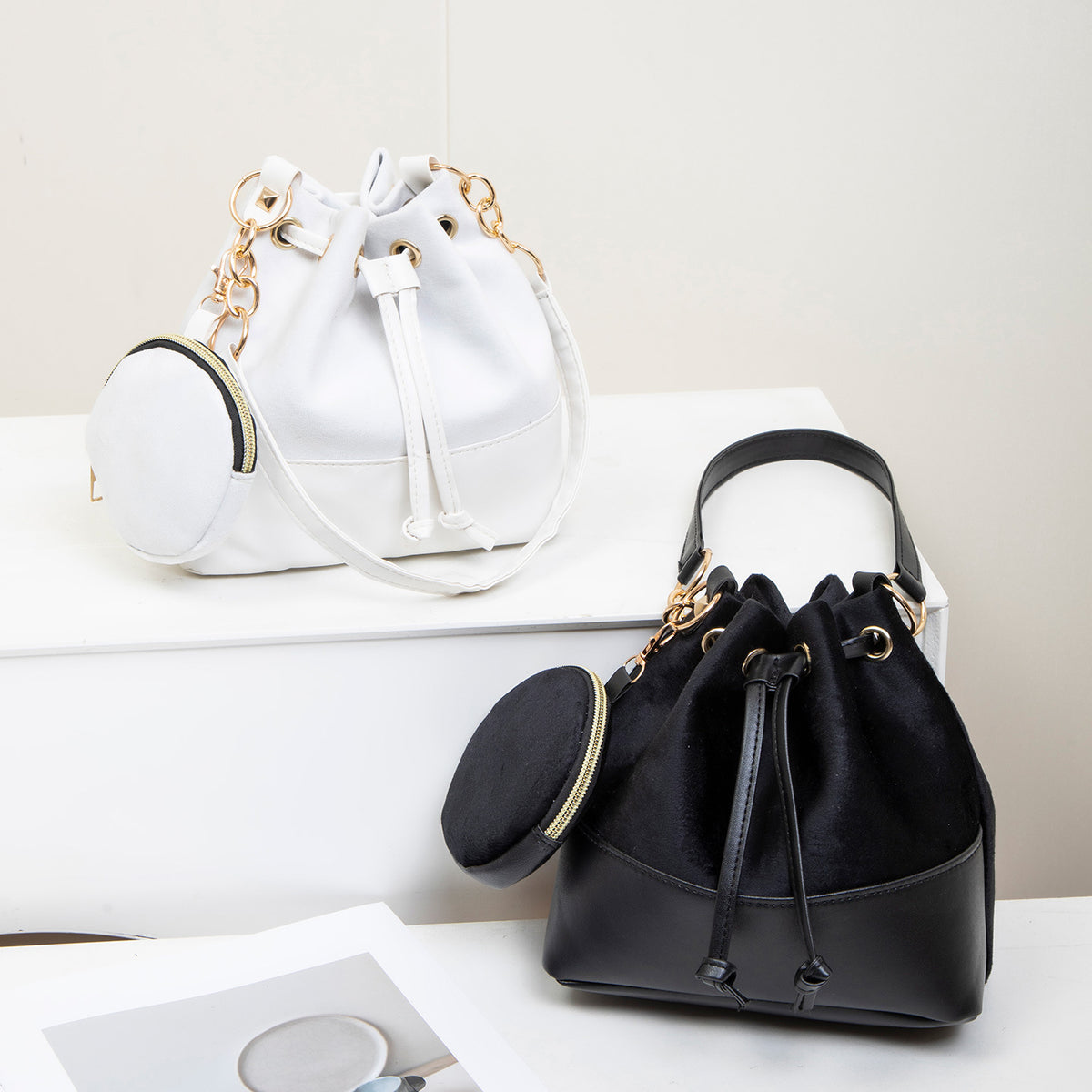 Glamorous Creative Cool Women's Two-piece Unique Women's Shoulder Bag