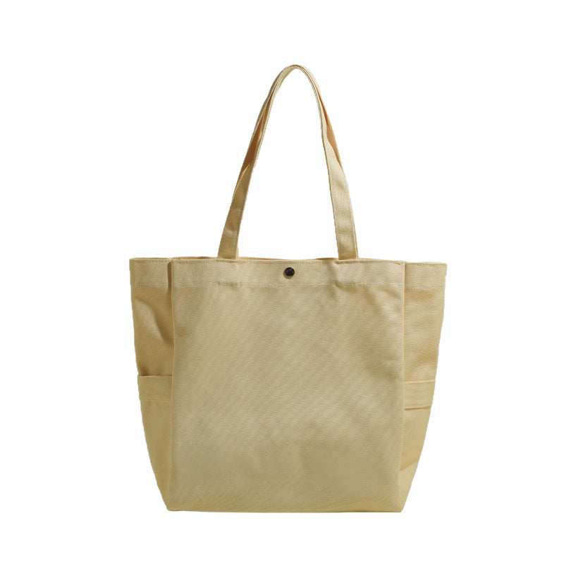 Women's Style Artistic Solid Color Large Capacity Versatile Women's Shoulder Bag