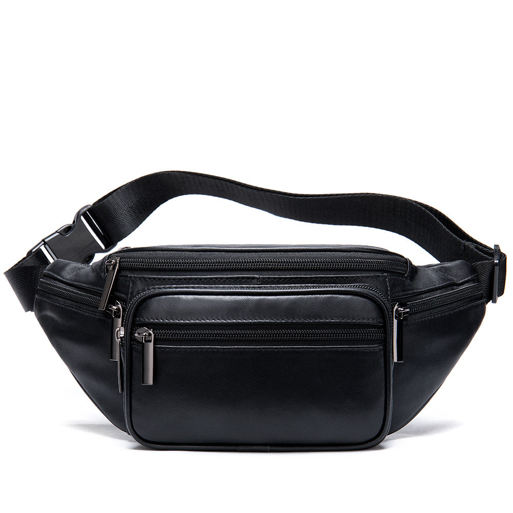 Women's Sheepskin Leather Fashion Soft Sport Waist Packs