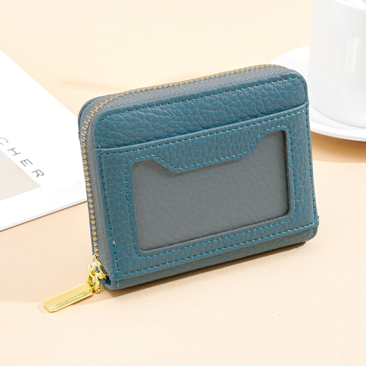 Women's Simple Korean Style Short Multiple Slots Ladies Wallet