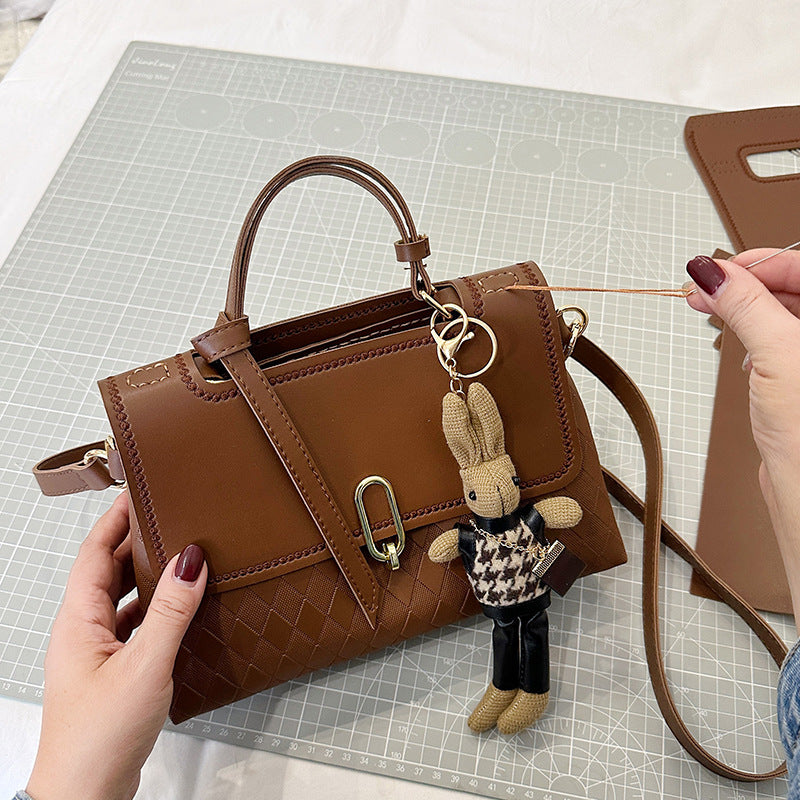 Women's Advanced Texture Handmade Material Homemade Fashion Women's Shoulder Bag