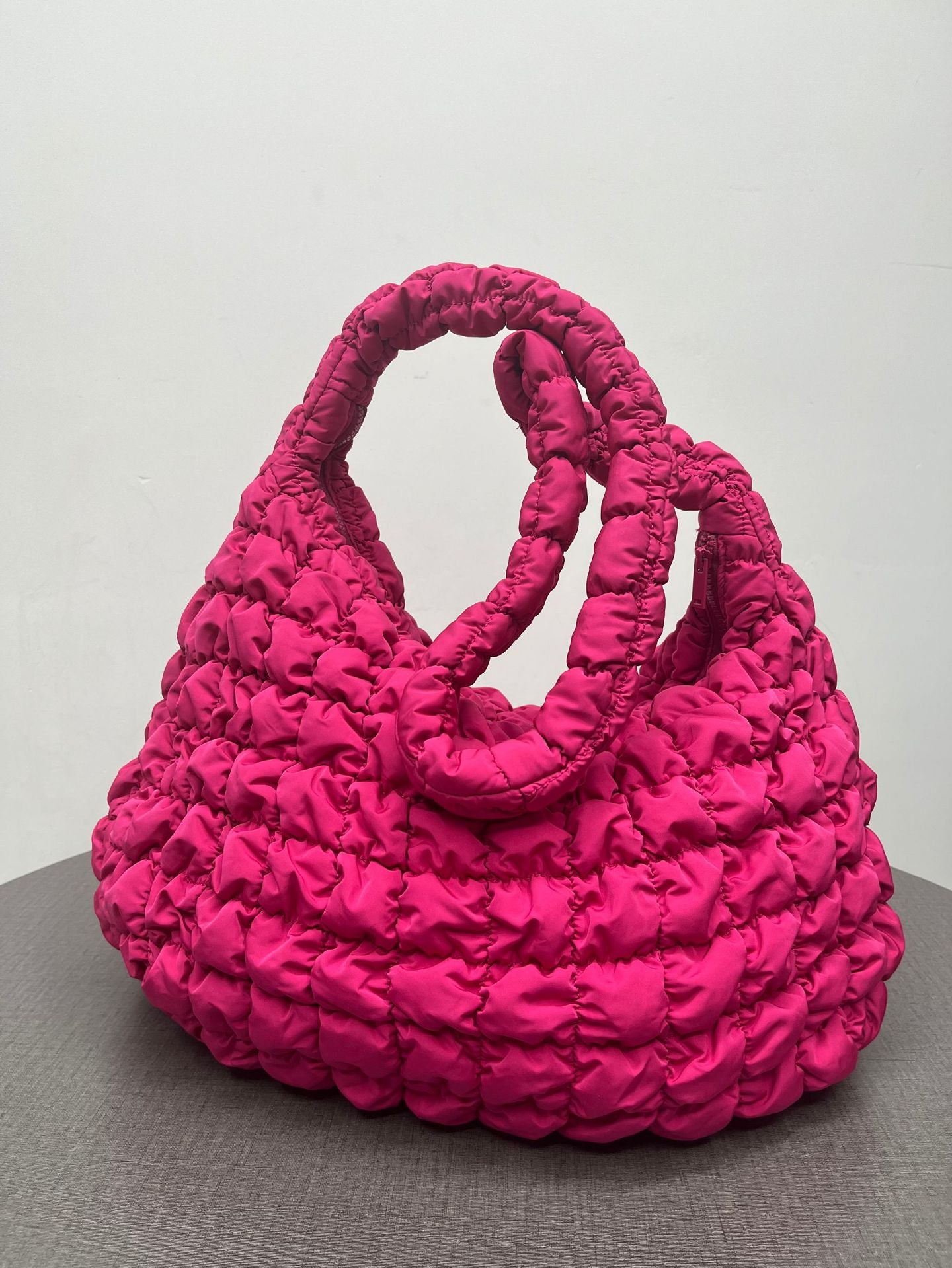 Women's Cloud Large Capacity Bubble Design Rhombus Tote Bags