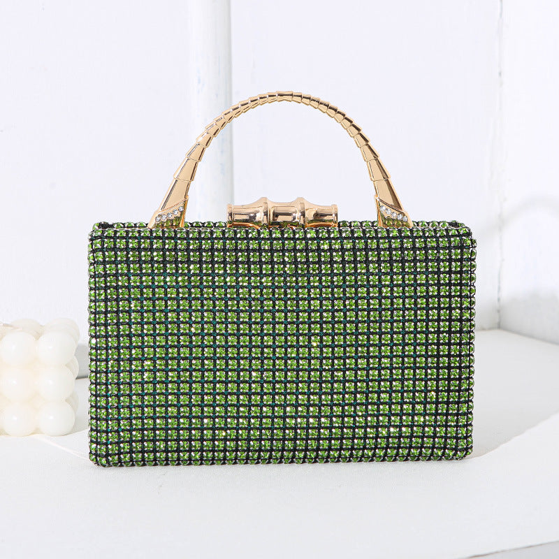 Diamond Banquet Dress Metal Hand-held Handmade Evening Bags