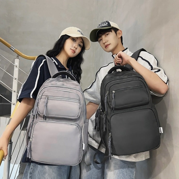 College Trendy Cool Large Capacity Couple Backpacks