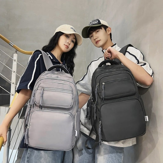 College Trendy Cool Large Capacity Couple Backpacks