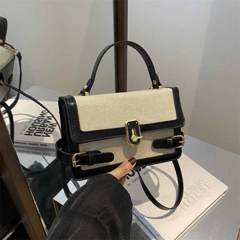 Popular Summer Trend Contrast Color Western Women's Shoulder Bag
