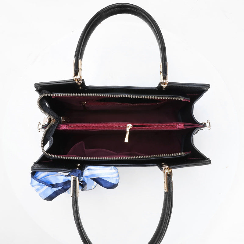 Women's Attractive Korean Fashionable Simple Big Handbags