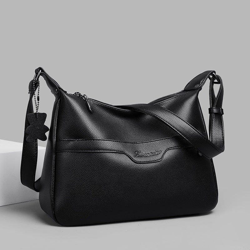 Women's Fashion Underarm Simple Large Capacity Soft Crossbody Bags