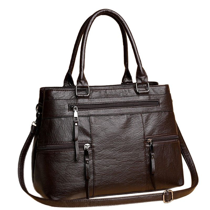 Women's Large Capacity Advanced Texture Soft Leather Women's Handbag