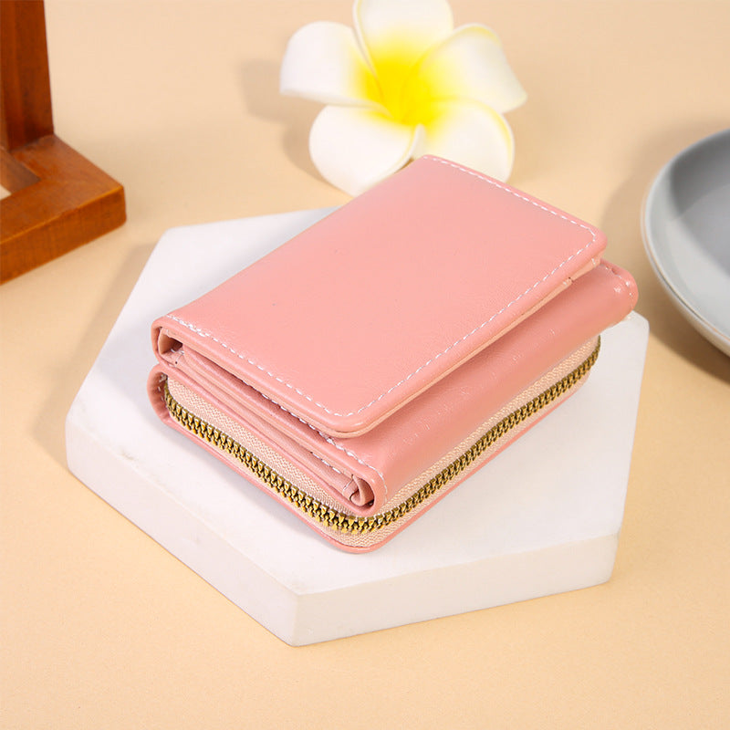 Women's Mini Short Large Capacity Creative Card Holder