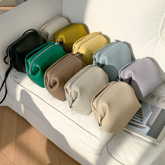 Women's Black Shell Korean Style Retro Easy Crossbody Bags