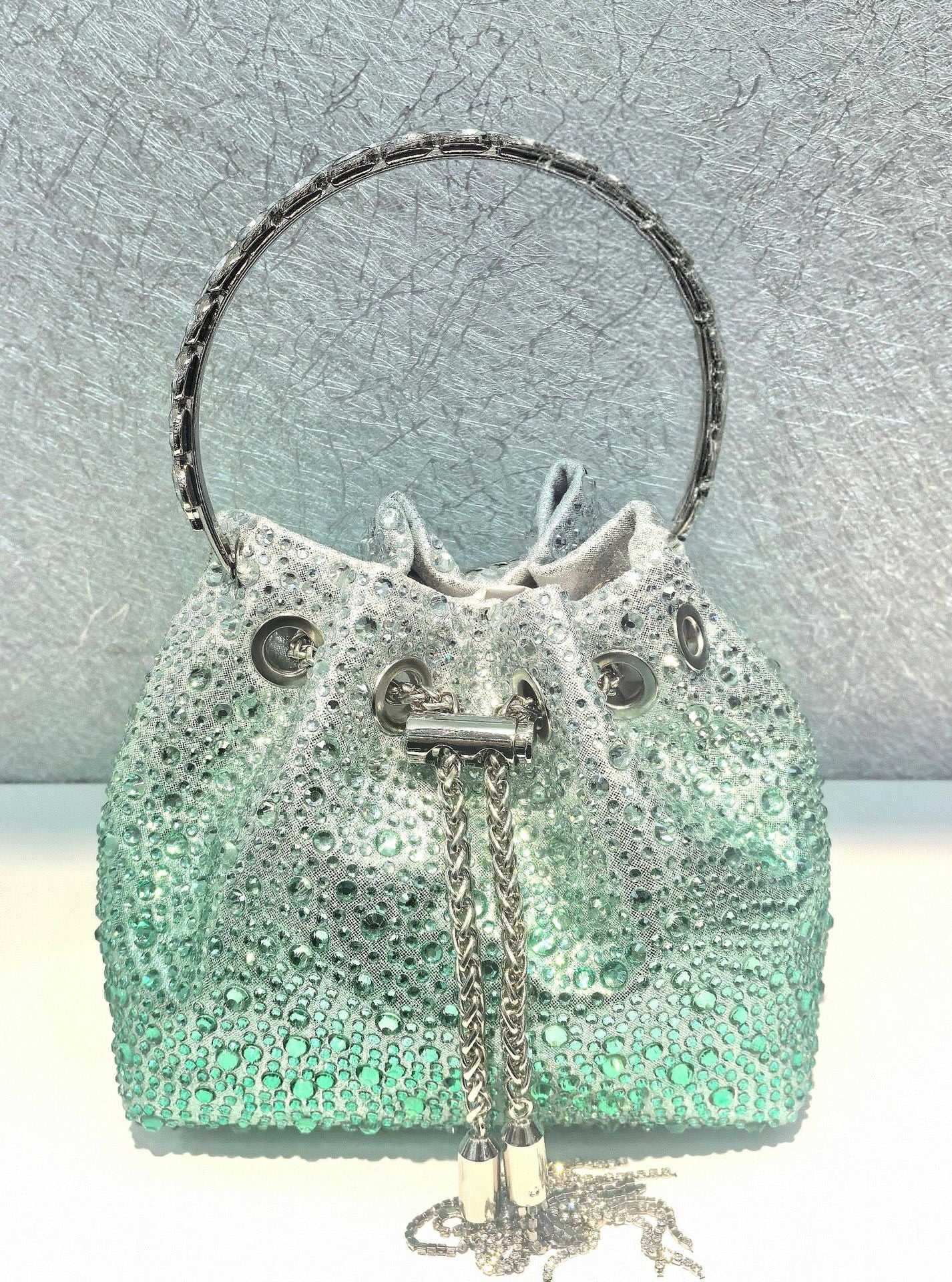 Women's Heron Live Streaming On Tassel Rhinestone Shoulder Bags