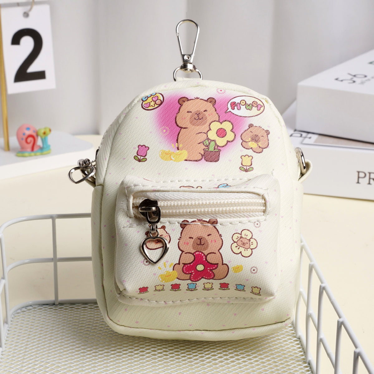 Comfortable Women's Good-looking Capybara Portable Storage Bags
