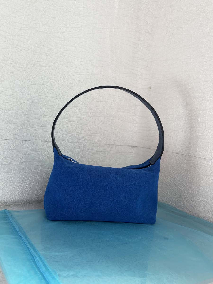 Korean Style Vintage Suede Simple Underarm Bags