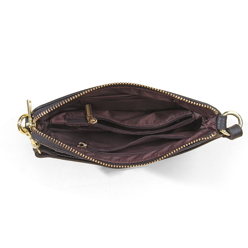 Women's Top Layer Cattlehide Leather Fashion Deer Head Bags