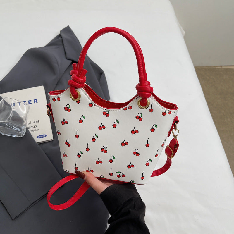 Trendy Girly Fashion Commuting Cute Pendant Large Handbags
