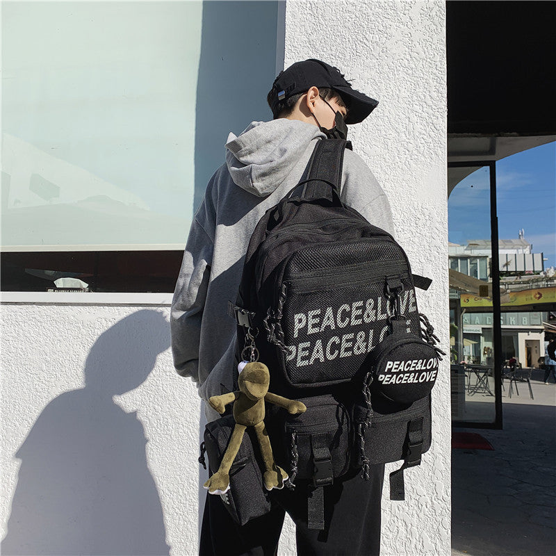 Large Capacity College Female Korean High Middle School Students' Schoolbags