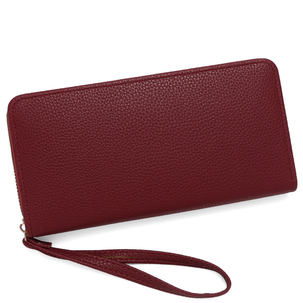 Women's Long Solid Color Fashion Mobile Large Bags