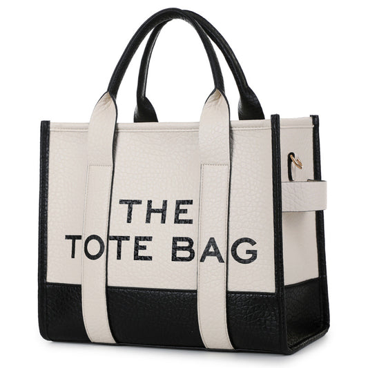 Two Colors Fashion Letter Large Capacity Tote Bags