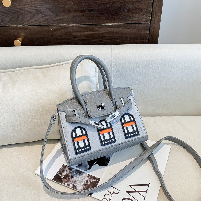 Classic House Platinum Female Summer Crocodile Handbags