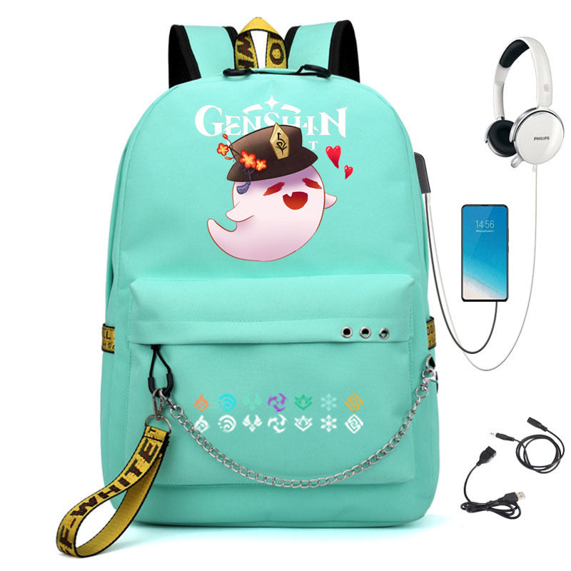 Popular Slouchy Pretty Creative Iron Chain Backpacks