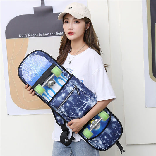 Skate Lightweight Multifunctional Reflective Double Rocker Sports Backpacks