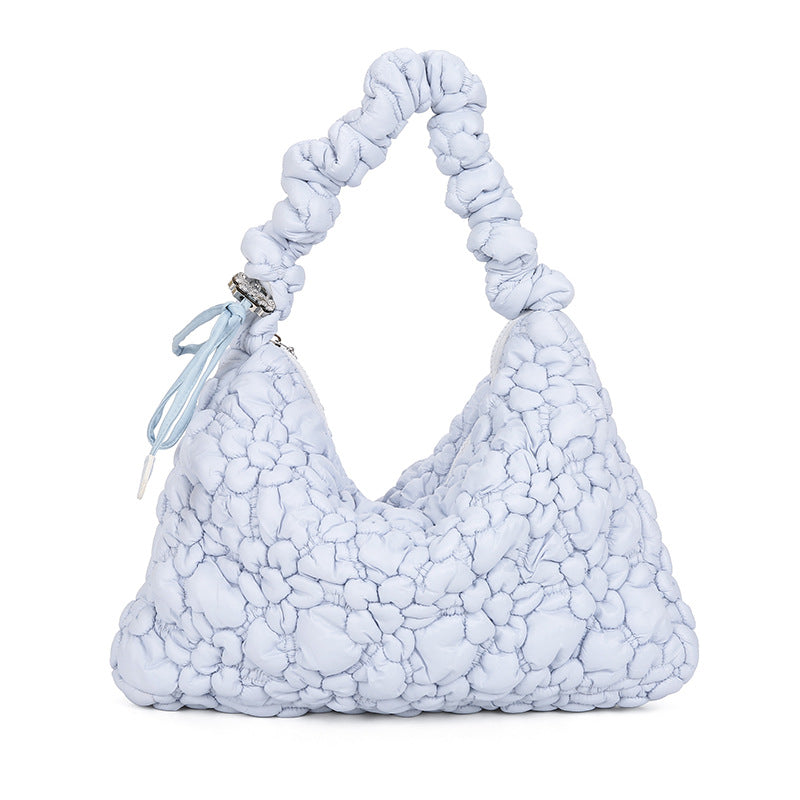 Women's Design Underarm Personalized Commuter Pleated Cloud Shoulder Bags