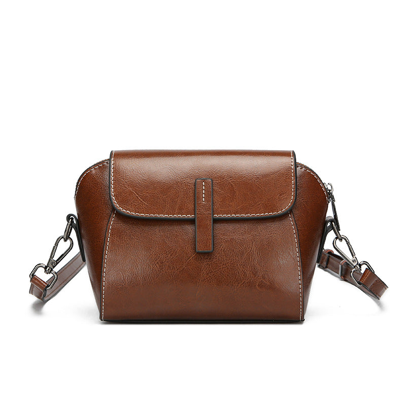 Women's Genuine Leather Shell Female Retro Fashion Bags