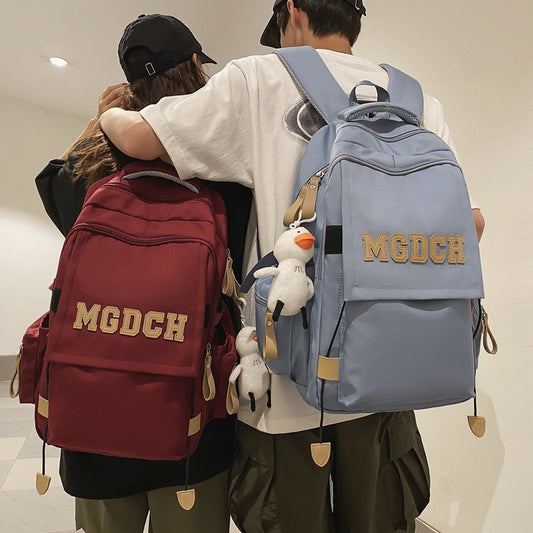 Male Junior High Fashion Cool College Backpacks