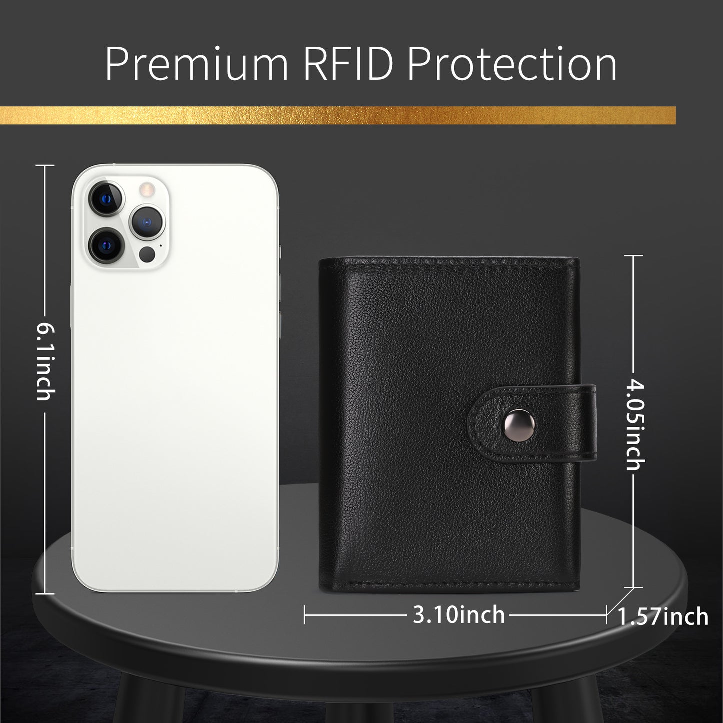 Men's Classy Comfortable Leather Automatic Cassette Men's Wallets