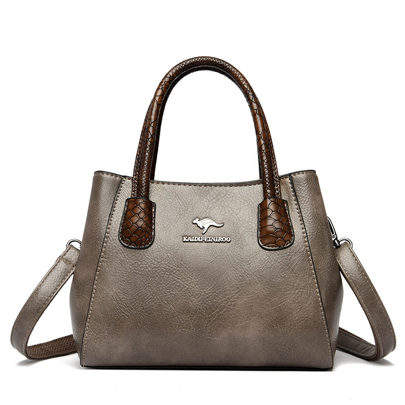 Women's Fashion Female Elegant Hand Holding Big Handbags