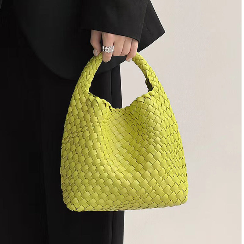 Women's Hand-woven Large Capacity Trendy Vegetable Basket Bags