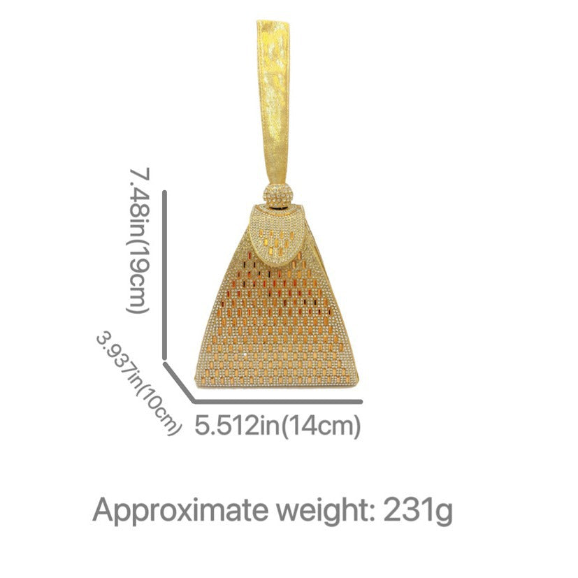 Rhinestone With Diamonds Wedding Birthday Banquet Evening Bags