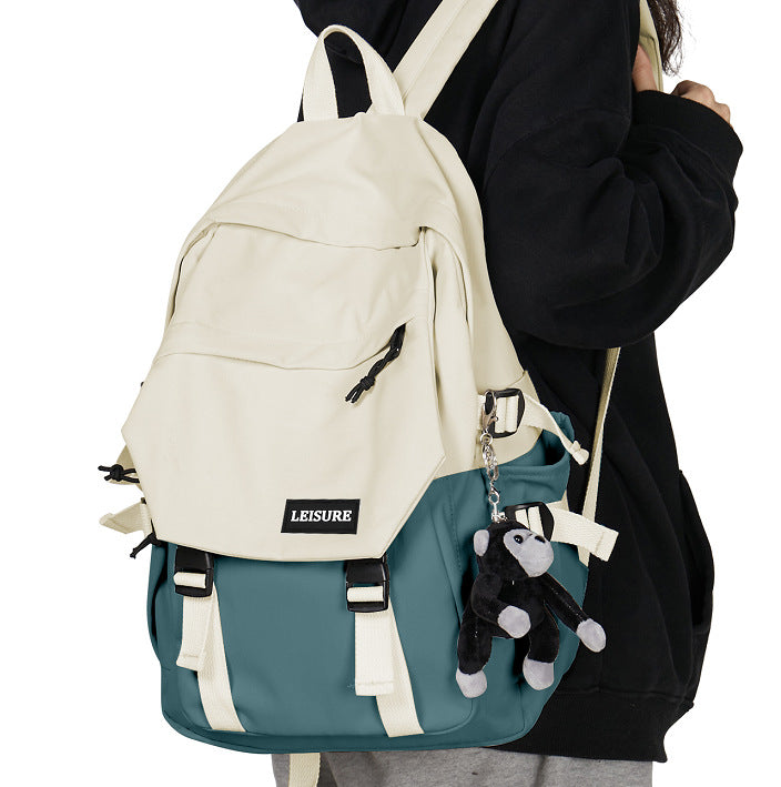 Men's Fashion Korean High Junior's Boys Lightweight Backpacks