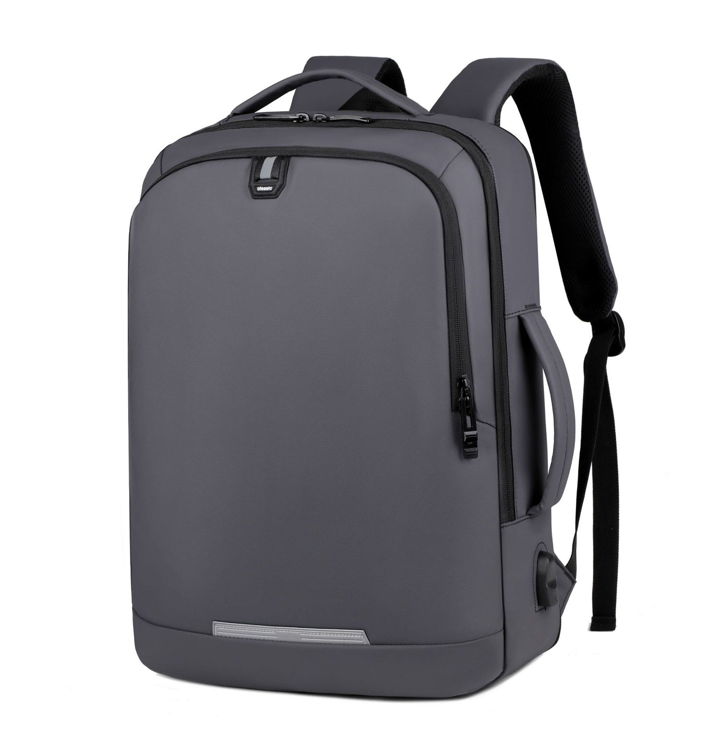 Men's Waterproof Charging Reflective Expansion Business Contrast Backpacks