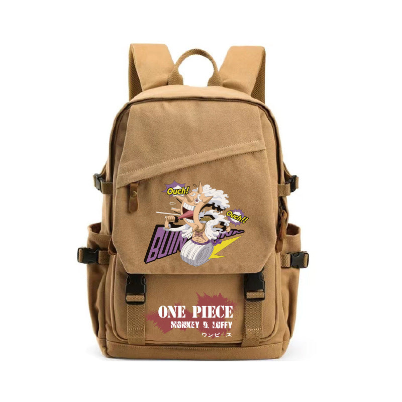 Men's Piece Cartoon Dragon Ball Totoro Joint Middle School Students' Schoolbags