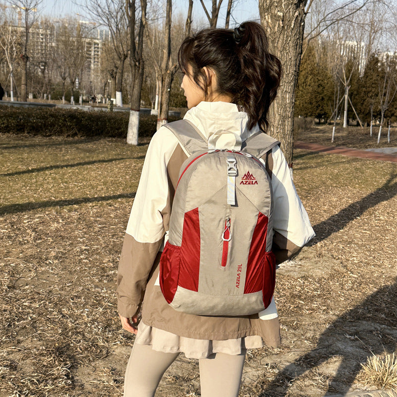 Portable Foldable Hiking Large Capacity Riding Mountaineering Backpacks