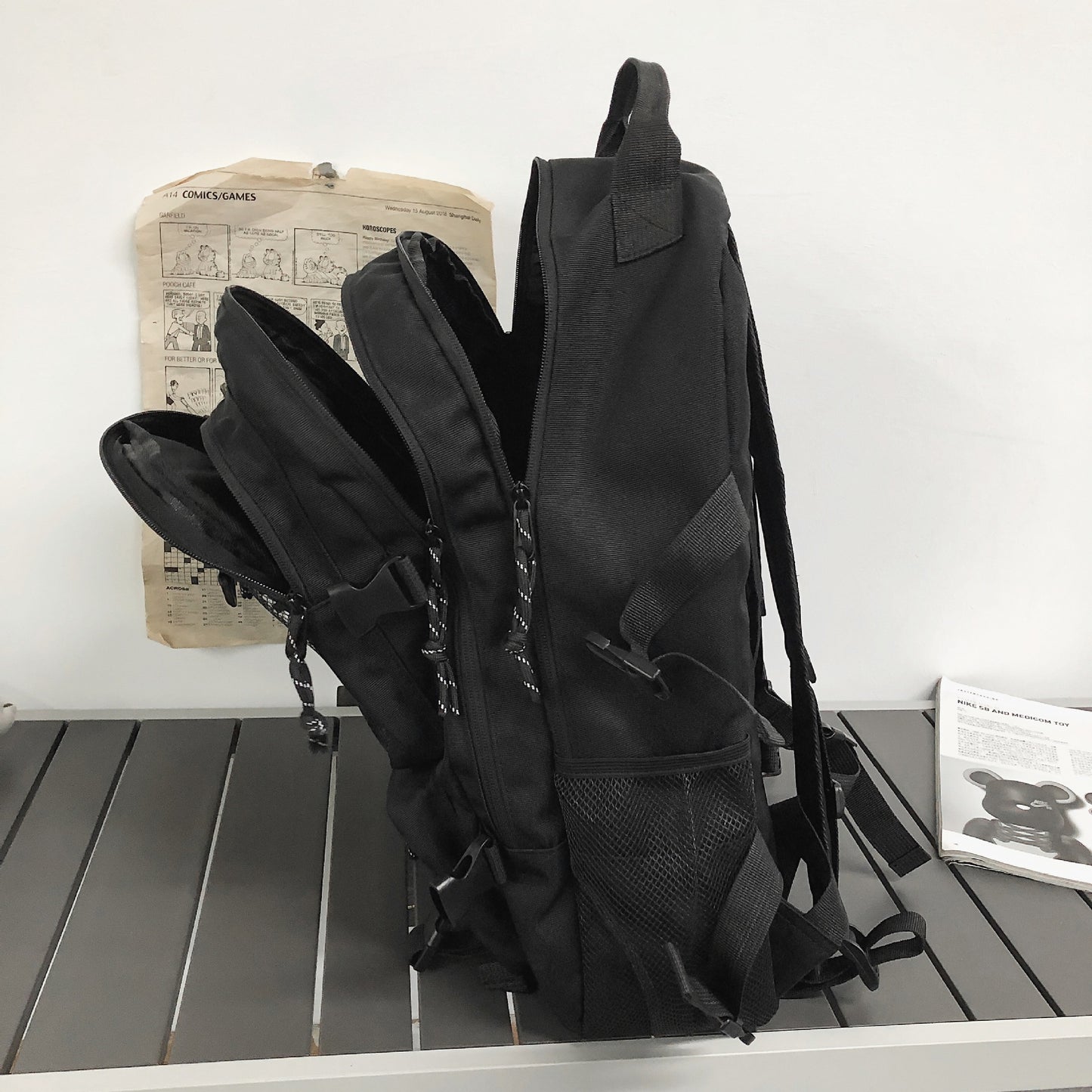 Large Capacity College Female Korean High Middle School Students' Schoolbags