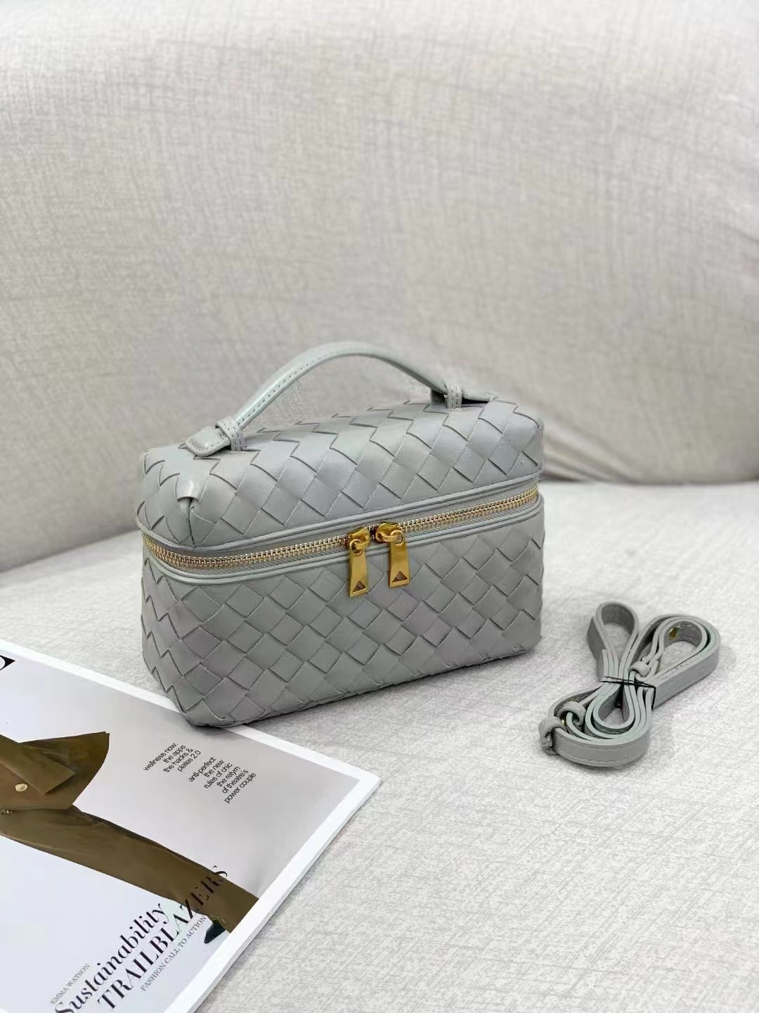 Elegant Box Rhombus Chain Western Fashion Women's Handbag