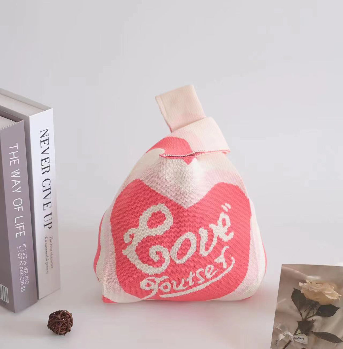 Birthday Party Full Moon Year Hundred Days Gift Practical Knitted Women's Handbag