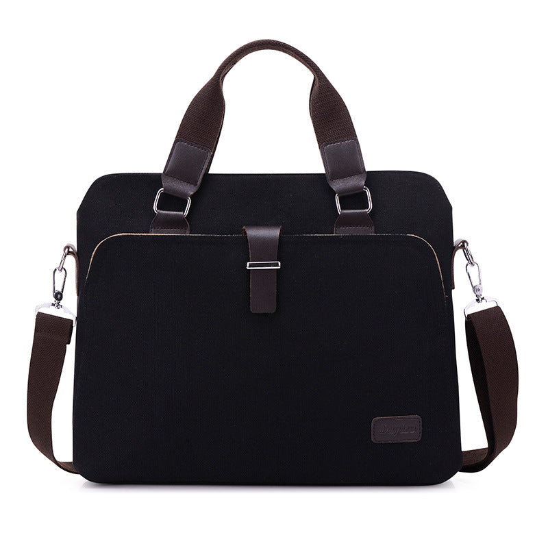 Men's Versatile Classic Simple Business Canvas Bags